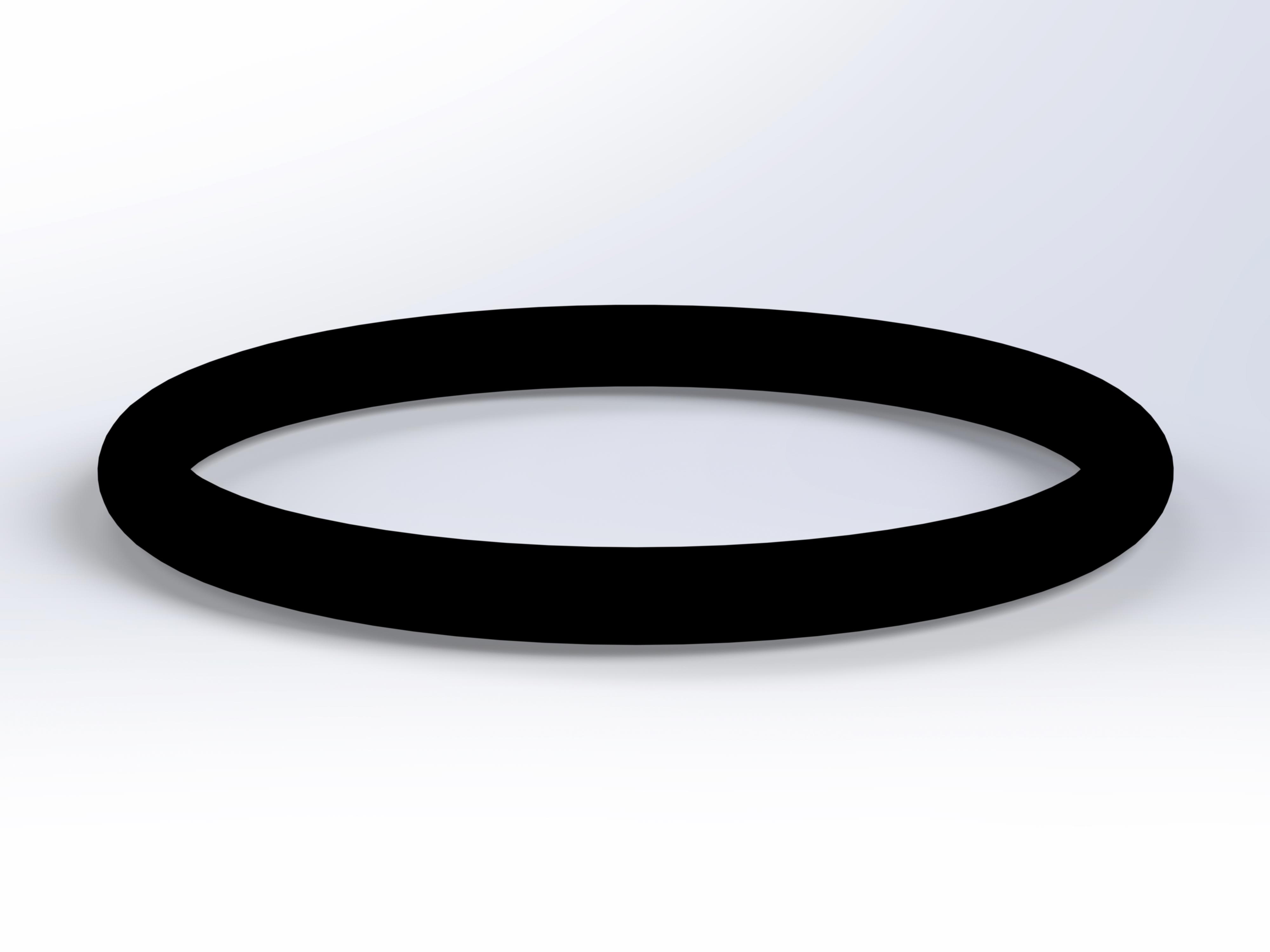 Rollring Polybit EPDM Rollring Ø50mm, 10mm, Innen Ø63-66mm