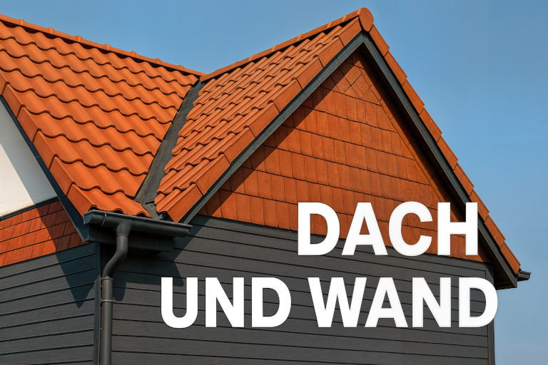 Dach und Wand